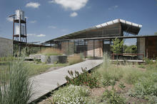 Covered Entry Plaza - Photo Credit: Stephen Miller